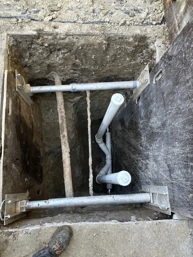 Experienced plumber completing Gas Line Repair work in North Chicago